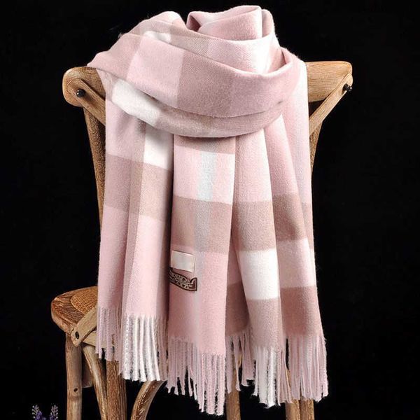 designer cashmere scarf winter women and men long quality headband fashion classic printed check big plaid shawlspjs3, Blue;gray
designer cashmere scarf winter women and men long quality headband fashion classic printed check big plaid shawlspjs3, Blue;gray
