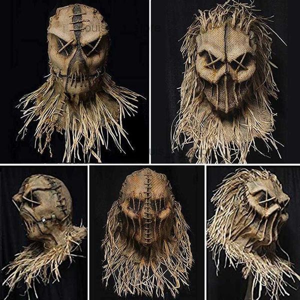 halloween scarecrow head cover with gloves and hat halloween costume headgear for masquerade party cosplay scary scarecrow mask t230806
halloween scarecrow head cover with gloves and hat halloween costume headgear for masquerade party cosplay scary scarecrow mask t230806