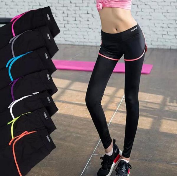 fake two piece sport yoga pants leggings for women mesh splicing design running fitness gym sports exercise wear yoga outfits spor2025920, Black
fake two piece sport yoga pants leggings for women mesh splicing design running fitness gym sports exercise wear yoga outfits spor2025920, Black