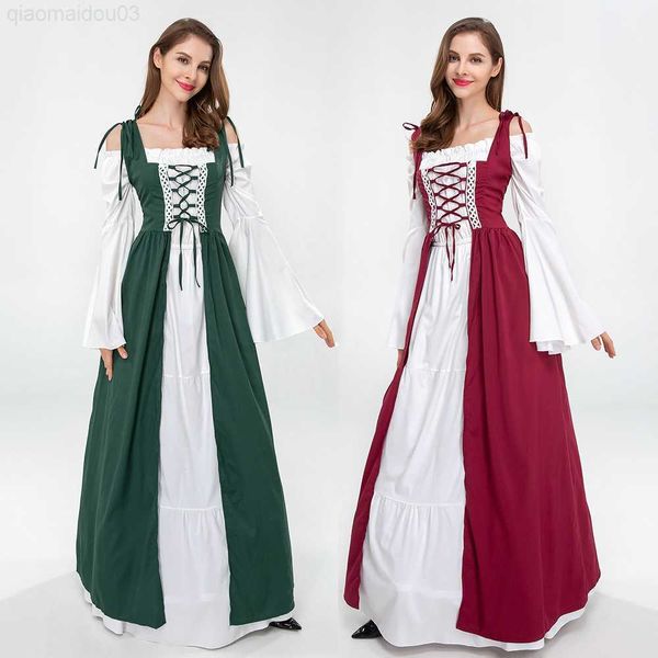 theme costume retro medieval dress cosplay halloween comes women palace carnival party disguise princess female vestido robe l230804, Black;red
theme costume retro medieval dress cosplay halloween comes women palace carnival party disguise princess female vestido robe l230804, Black;red