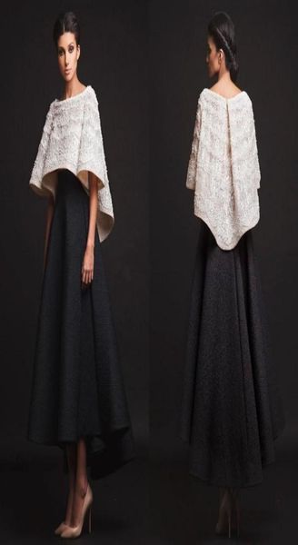 black white krikor jabotian evening dresses two pieces ankle length half sleeves prom dresses with jacket formal dresses real imag2863692
black white krikor jabotian evening dresses two pieces ankle length half sleeves prom dresses with jacket formal dresses real imag2863692