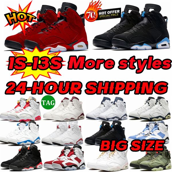6 6s jumpman men basketball shoes midnight navy georgetown maroon british khaki black infrared unc white red oreo carmine designer sneakers
6 6s jumpman men basketball shoes midnight navy georgetown maroon british khaki black infrared unc white red oreo carmine designer sneakers