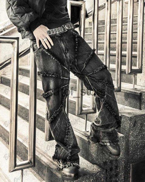 men's jeans make old y2k punk oversize pants black jeans men clothing spider web west coast cargo loose y 2k vintage men's wide j2, Blue
men's jeans make old y2k punk oversize pants black jeans men clothing spider web west coast cargo loose y 2k vintage men's wide j2, Blue