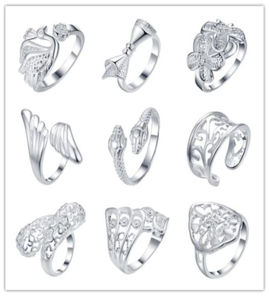 2016 mixed order 925 silver ring opening cool party jewelry classic glamor style 9pcs lot 30409416515053
2016 mixed order 925 silver ring opening cool party jewelry classic glamor style 9pcs lot 30409416515053