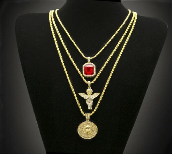 hip hop gold plated necklace iced out rhinestone crystal jewelry set with angel jesus pendants necklaces chain 4705373, Silver
hip hop gold plated necklace iced out rhinestone crystal jewelry set with angel jesus pendants necklaces chain 4705373, Silver