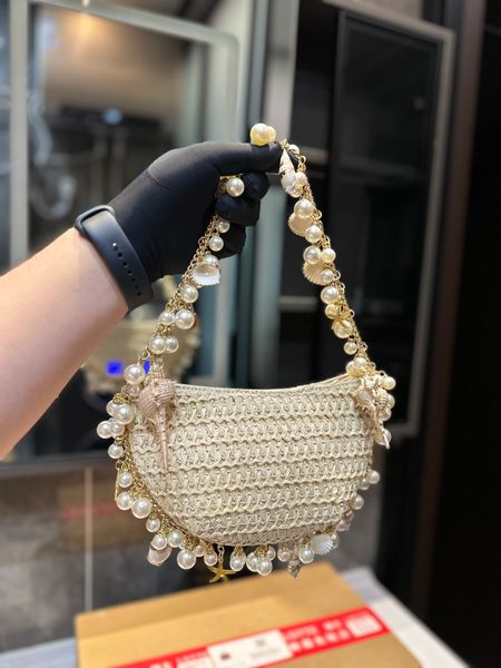 lalingi bag designer woven bag hobo conch mini shoulder bag charm flap buckle handbag crossbody bag ladies summer straw bag purse 22cm
lalingi bag designer woven bag hobo conch mini shoulder bag charm flap buckle handbag crossbody bag ladies summer straw bag purse 22cm