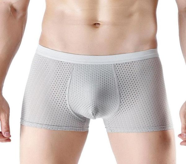 men underwear solid color ice silk hollow mesh breathable men039s panties comfortable uconvex plus size seamless boxer shorts8737271, Black;white
men underwear solid color ice silk hollow mesh breathable men039s panties comfortable uconvex plus size seamless boxer shorts8737271, Black;white