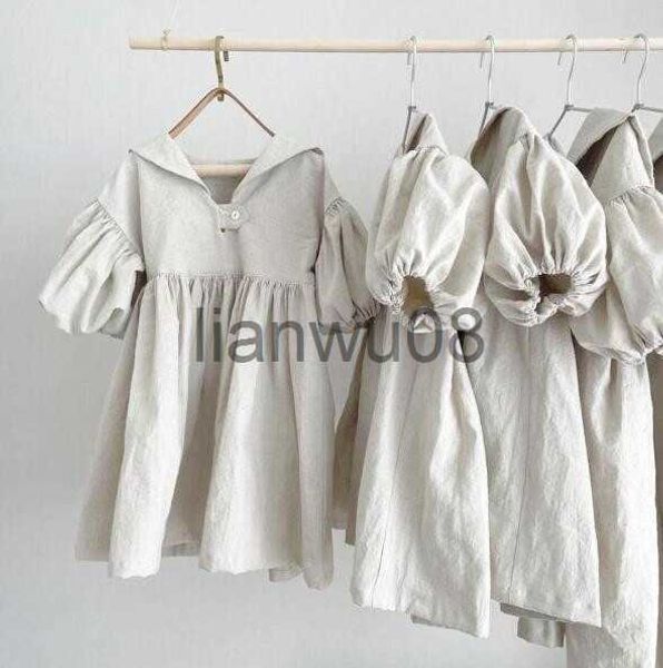 girl's dresses 1866c children clothes girl dress 2022 spring summer cotton and linen bubble seven girl's dress casual navy collar, Red;yellow
girl's dresses 1866c children clothes girl dress 2022 spring summer cotton and linen bubble seven girl's dress casual navy collar, Red;yellow