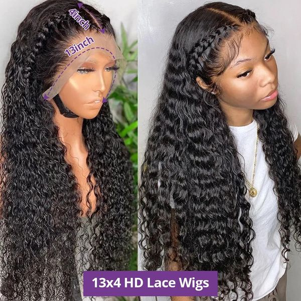 Deep Wave Frontal Wig 30 Inch 180% Density Lace Front Wig HD Transpant Human Hair Wigs for Black Women Brazilian Remy Hair Wigs
Deep Wave Frontal Wig 30 Inch 180% Density Lace Front Wig HD Transpant Human Hair Wigs for Black Women Brazilian Remy Hair Wigs