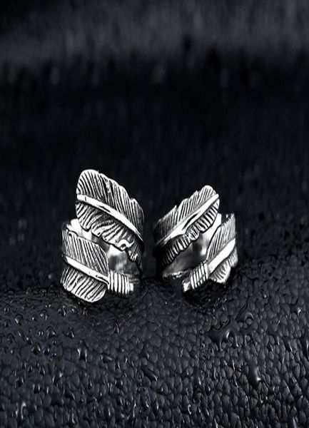 iron warrior vintage ring jewelry whole open couple rings men and women titanium steel feather rings for party concert9973349, Silver
iron warrior vintage ring jewelry whole open couple rings men and women titanium steel feather rings for party concert9973349, Silver