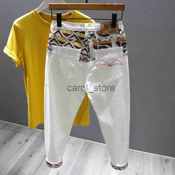 men's jeans men white denim jeans slim fit stretch long jeans new fashion male splicing patch denim pants quality man ankle-length jean, Blue
men's jeans men white denim jeans slim fit stretch long jeans new fashion male splicing patch denim pants quality man ankle-length jean, Blue
