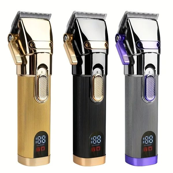 premium metal hair clipper for men - 2000mah battery & stainless steel blade for professional hair cutting
premium metal hair clipper for men - 2000mah battery & stainless steel blade for professional hair cutting