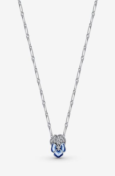 100 925 sterling silver blue pansy flower pendant necklace fashion wedding egagement jewelry making for women gifts9548967
100 925 sterling silver blue pansy flower pendant necklace fashion wedding egagement jewelry making for women gifts9548967