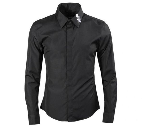 mens shirts luxury skull embroidery long sleeve dress plus size 4xl fashion casual cotton man men039s7803762, White;black
mens shirts luxury skull embroidery long sleeve dress plus size 4xl fashion casual cotton man men039s7803762, White;black