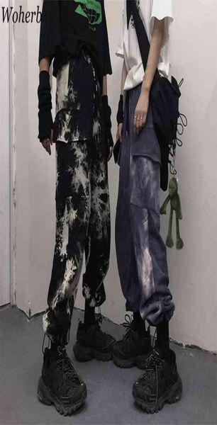 tie dye streetwear cargo pants women casual joggers harajuku high waist loose female trousers korean style ladies 2105196154044, Black;white
tie dye streetwear cargo pants women casual joggers harajuku high waist loose female trousers korean style ladies 2105196154044, Black;white