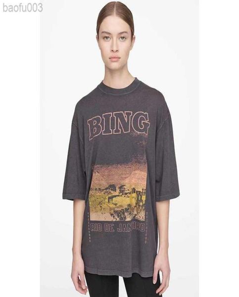 women039s tshirt designer cotton t shirt letter city sunset print loose women short sleeved tshirt summer tees 000748, White
women039s tshirt designer cotton t shirt letter city sunset print loose women short sleeved tshirt summer tees 000748, White