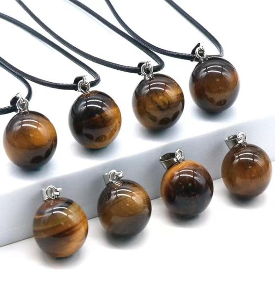 round gemstone pendants necklace natural dangle 14mm ball crystal charms healing chakra stone charm sphere jewelry 45cm black leat5421183, Silver
round gemstone pendants necklace natural dangle 14mm ball crystal charms healing chakra stone charm sphere jewelry 45cm black leat5421183, Silver