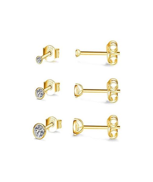 yoursfs 925 silver 3 pairsset round star stud earrings fashion jewelry woman gift7848588, Golden;silver
yoursfs 925 silver 3 pairsset round star stud earrings fashion jewelry woman gift7848588, Golden;silver