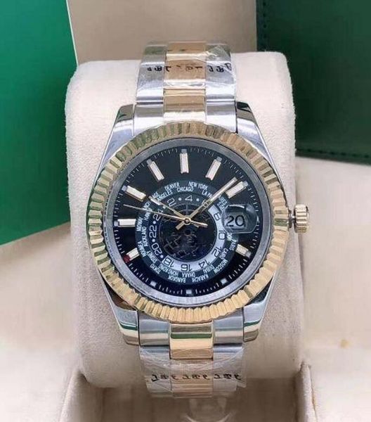 42mm men's automatic mechanical watch mens watches men stainless steel folding buckle sport waterproof business wristwatch man wristwat, Slivery;brown
42mm men's automatic mechanical watch mens watches men stainless steel folding buckle sport waterproof business wristwatch man wristwat, Slivery;brown