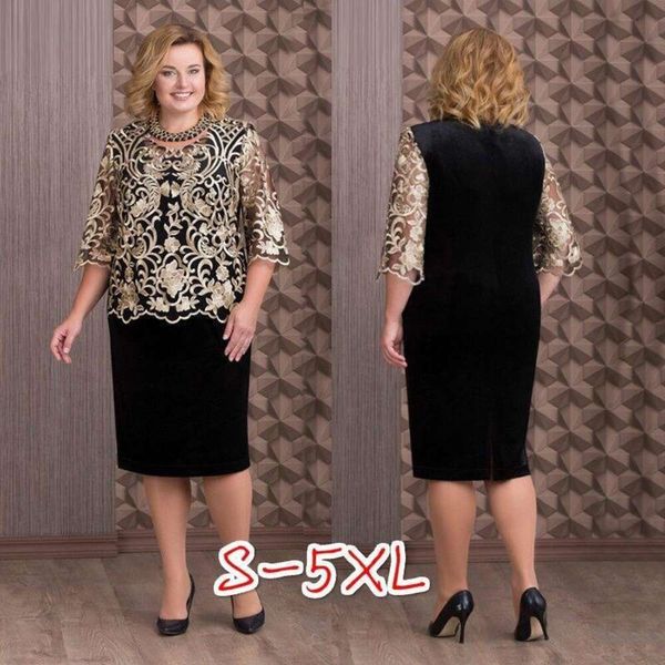 lace stitching two piece set fake fat mm large sized womens mid sleeved dress, Black;gray
lace stitching two piece set fake fat mm large sized womens mid sleeved dress, Black;gray