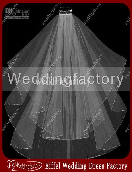 stunning ivory white beaded edge bridal veils elbow length tulle two layered ladies headwears wedding veils bridal tulle with comb5274616, Black
stunning ivory white beaded edge bridal veils elbow length tulle two layered ladies headwears wedding veils bridal tulle with comb5274616, Black