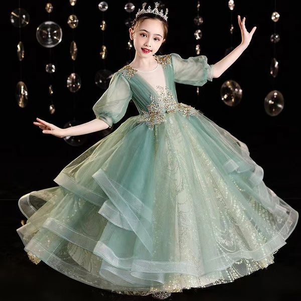 new girl dresses wedding party flower girl dress ball gown kids pageant big bow long sleeves white child bride vestidos de novia baby green, White;blue
new girl dresses wedding party flower girl dress ball gown kids pageant big bow long sleeves white child bride vestidos de novia baby green, White;blue