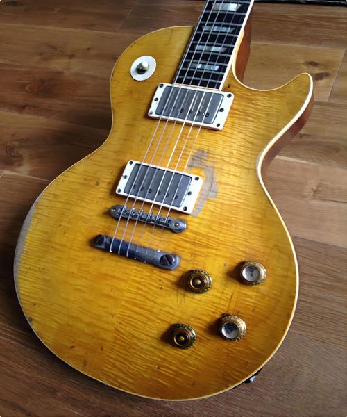 1959 tribute garymoore petergreen relic smoked sunburst electric guitar flame maple one piece mahogany body 1 piece neck2589
1959 tribute garymoore petergreen relic smoked sunburst electric guitar flame maple one piece mahogany body 1 piece neck2589