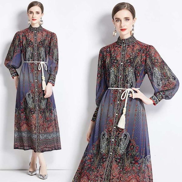 autumn womens clothing ethnic style retro collar lantern sleeves printed skirt malay muslim dress, Black;gray
autumn womens clothing ethnic style retro collar lantern sleeves printed skirt malay muslim dress, Black;gray