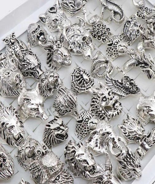 wholesale 20pcs/lots mix owl dragon wolf elephant tiger etc animal style antique vintage jewelry rings for men women 2106236715547, Silver
wholesale 20pcs/lots mix owl dragon wolf elephant tiger etc animal style antique vintage jewelry rings for men women 2106236715547, Silver
