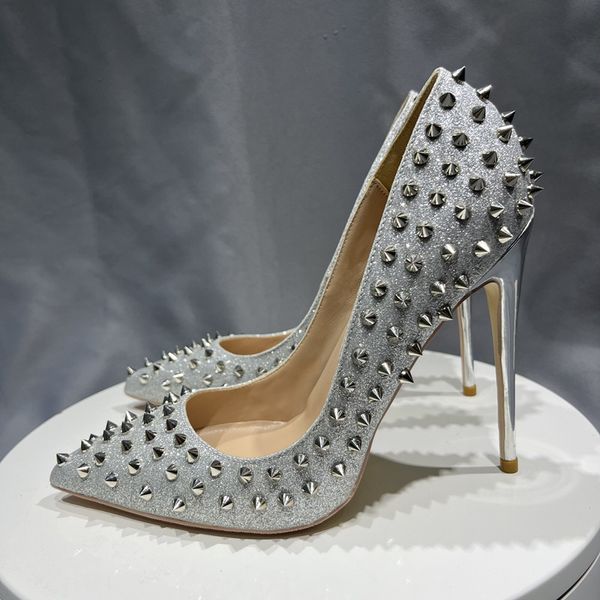 luxury brand red bottom shoes fashion women glitter sequins pointed toe stiletto pumps ladies sparkly party wedding shoes 8cm 10cm 12cm high, Black
luxury brand red bottom shoes fashion women glitter sequins pointed toe stiletto pumps ladies sparkly party wedding shoes 8cm 10cm 12cm high, Black