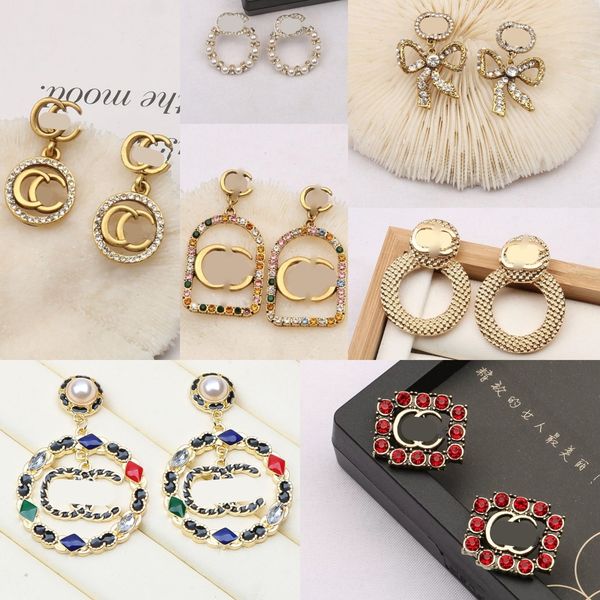 mixed simple 18k gold plated 925 silver luxury brand designers letters stud geometric famous women round crystal rhinestone pearl earring we, Golden;silver
mixed simple 18k gold plated 925 silver luxury brand designers letters stud geometric famous women round crystal rhinestone pearl earring we, Golden;silver