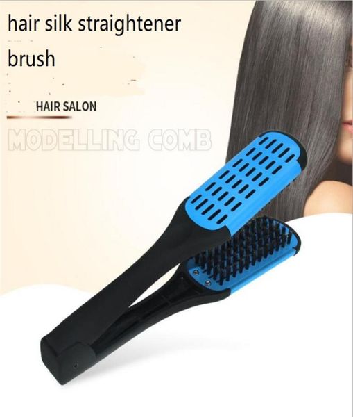 v shape hair straighter flat comb antistatic flat bristle brush hair salon styling dressing tool styler silk straight hairbrush8758502, Silver
v shape hair straighter flat comb antistatic flat bristle brush hair salon styling dressing tool styler silk straight hairbrush8758502, Silver