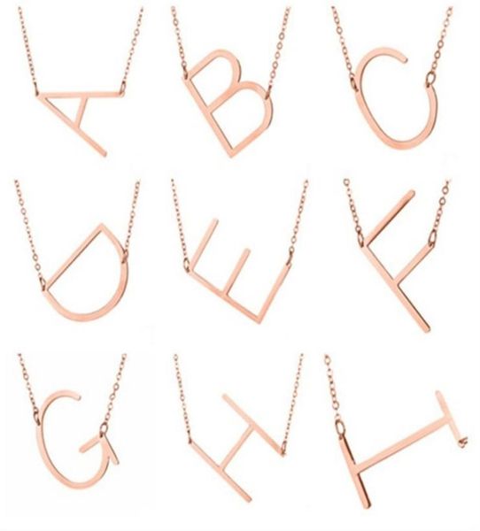 26 letters gold silver plated necklaces friends family alphabet pendant clavicle chain jewelry gift for women men6609399
26 letters gold silver plated necklaces friends family alphabet pendant clavicle chain jewelry gift for women men6609399