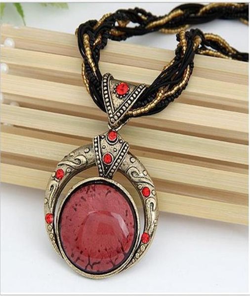 new fashion bohemia style multi layer beads statement chain vintage retro big round gemstone pendant necklaces for women9620058, Silver
new fashion bohemia style multi layer beads statement chain vintage retro big round gemstone pendant necklaces for women9620058, Silver