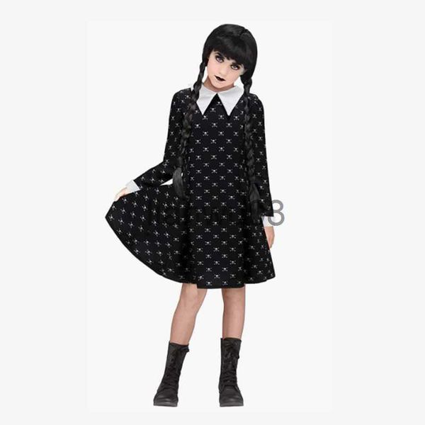 girl's dresses addams family wednesday dress for teen girl cosplay costume halloween children up print gothic frock kid casual tunic x0, Red;yellow
girl's dresses addams family wednesday dress for teen girl cosplay costume halloween children up print gothic frock kid casual tunic x0, Red;yellow