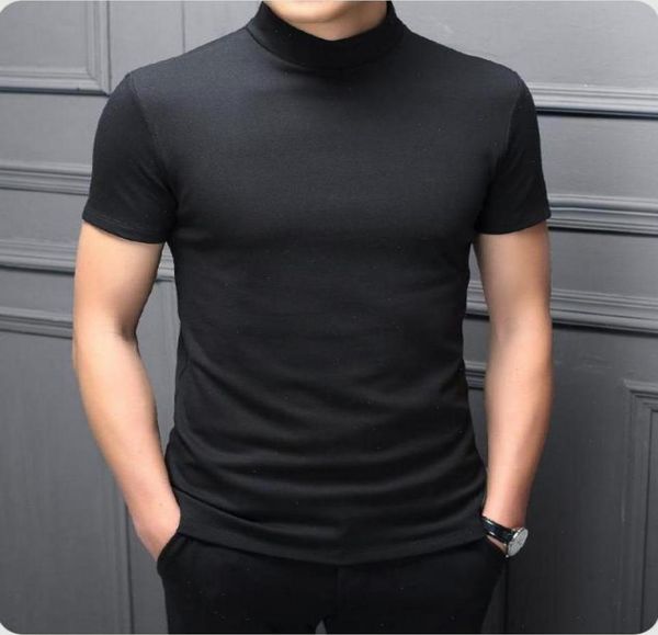 spring and summer men half t shirts high collar mercerized cotton short sleeve slim body tshirt solid color modale trend37811305779443, White;black
spring and summer men half t shirts high collar mercerized cotton short sleeve slim body tshirt solid color modale trend37811305779443, White;black