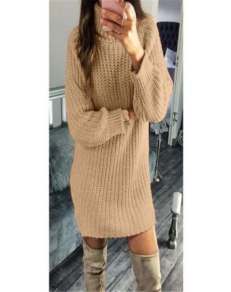 pull femme nouveaute 2019 turtleneck sweater dress women long knitted sweaters women casual loose pullover knit dress5673840, White;black
pull femme nouveaute 2019 turtleneck sweater dress women long knitted sweaters women casual loose pullover knit dress5673840, White;black