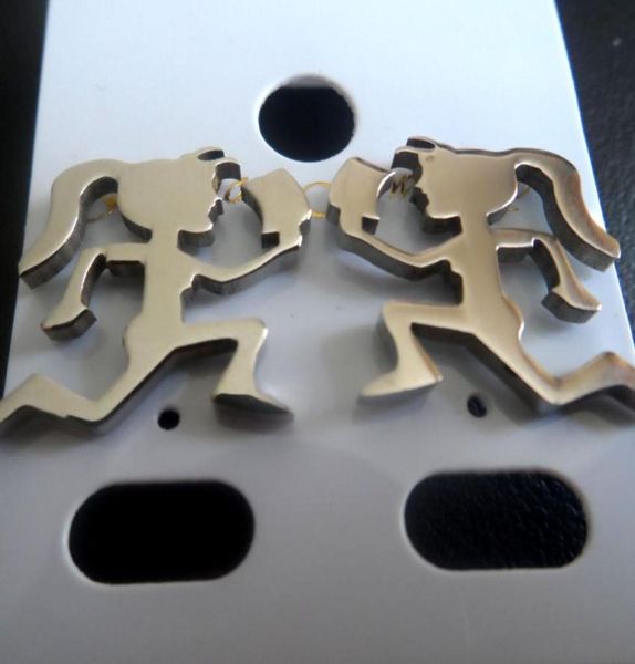 new icp hatchet girl polished ssteel cool juggelette silver post studs earrings2553377, Golden;silver
new icp hatchet girl polished ssteel cool juggelette silver post studs earrings2553377, Golden;silver