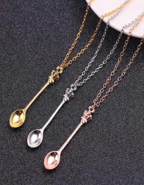 american european fashion custom crown mini tea scoop jewelry classical metal spoon pendant necklace womens jewelry gifts8200175, Silver
american european fashion custom crown mini tea scoop jewelry classical metal spoon pendant necklace womens jewelry gifts8200175, Silver
