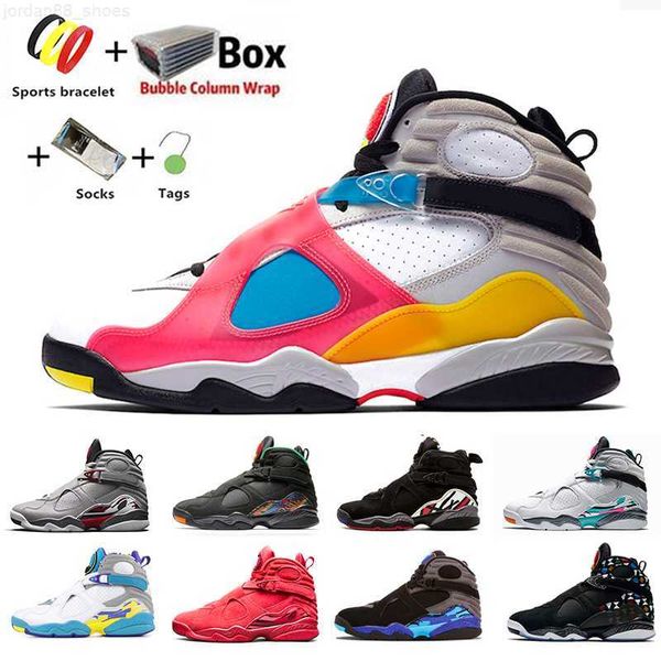 colorful jumpman 8s mens basketball shoes 8 multi-color snowflake quai 54 three peat men women chaussures trainers sports sneakers with box, Black
colorful jumpman 8s mens basketball shoes 8 multi-color snowflake quai 54 three peat men women chaussures trainers sports sneakers with box, Black