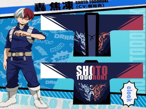 asian size japan anime my hero boku no hero academia so todoroki cosplay halloween costume chiffon kimono haori coat cloak6460016, Black
asian size japan anime my hero boku no hero academia so todoroki cosplay halloween costume chiffon kimono haori coat cloak6460016, Black