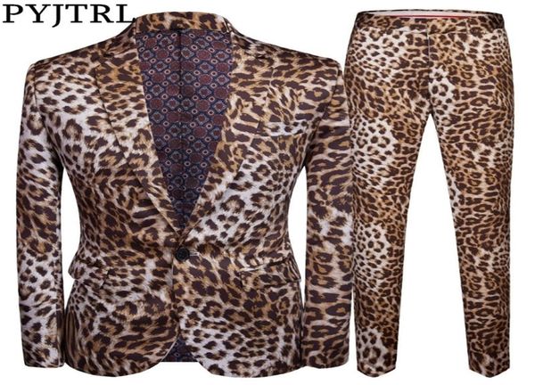 pyjtrl tide men plus size dj night club leopard print 2 pieces set mens suits with pants stage singers costume casual suit 2011064030612, White;black
pyjtrl tide men plus size dj night club leopard print 2 pieces set mens suits with pants stage singers costume casual suit 2011064030612, White;black