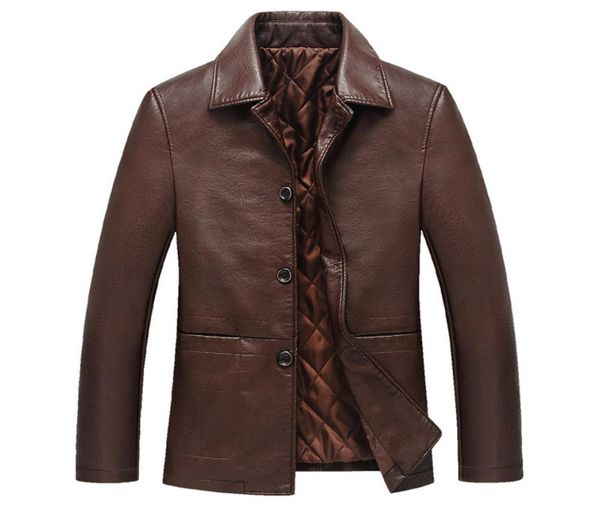 fallmiddle age men fashion pu leather jacket solid large size turndown collar casual wear men jackets comfortable coats coz2277326, Black
fallmiddle age men fashion pu leather jacket solid large size turndown collar casual wear men jackets comfortable coats coz2277326, Black