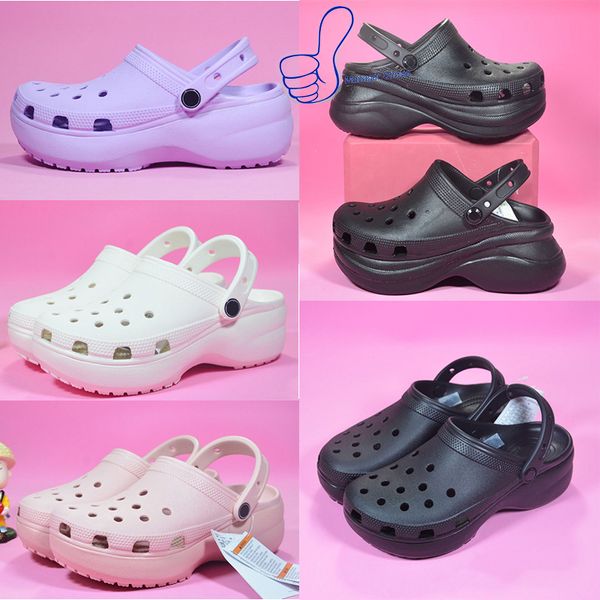 new classic bae clog women designer sandals height increasing platform croos clogs waterproof shoes purple thick bottom pool slippers hospit, Black
new classic bae clog women designer sandals height increasing platform croos clogs waterproof shoes purple thick bottom pool slippers hospit, Black