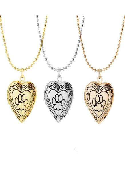 po frame memory locket pendant necklace silvergold color romantic love heart cute paw prints jewelry women gift3248081, Silver
po frame memory locket pendant necklace silvergold color romantic love heart cute paw prints jewelry women gift3248081, Silver