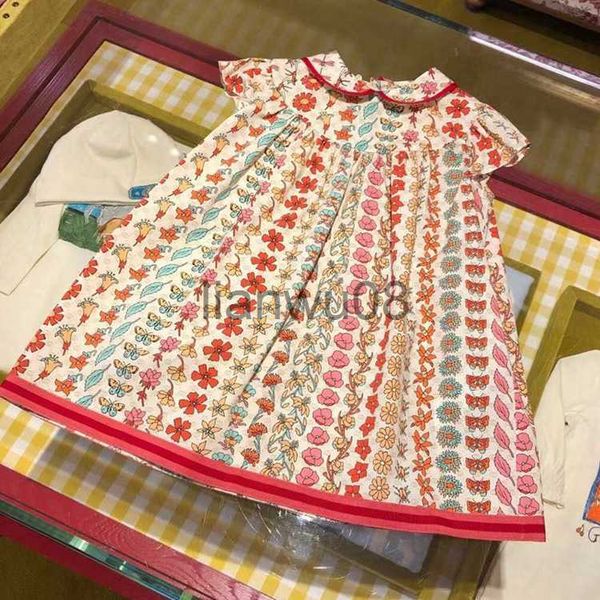 girl's dresses brands new summer floral pattern baby girls dress boutique flower butterfly pattern dress for girls x0806, Red;yellow 
girl's dresses brands new summer floral pattern baby girls dress boutique flower butterfly pattern dress for girls x0806, Red;yellow