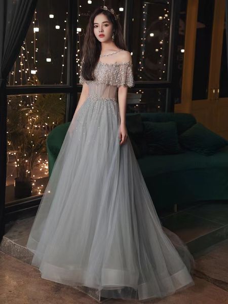 2023 gorgeous shiny prom dresses a line bling major beaded ruffled pleated evening formal gowns long chiffon dress for party second receptio, Black
2023 gorgeous shiny prom dresses a line bling major beaded ruffled pleated evening formal gowns long chiffon dress for party second receptio, Black