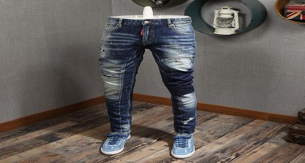 italian style fashion men jeans retro blue vintage designer ripped jeans streetwear destroyed hip hop slim men6389882
italian style fashion men jeans retro blue vintage designer ripped jeans streetwear destroyed hip hop slim men6389882
