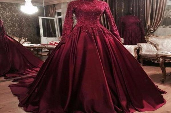 burgundy satin long sleeves high neck muslim arabic prom dresses 2021 lace applique beaded formal evening gowns vestidos de fiesta2417445, Black
burgundy satin long sleeves high neck muslim arabic prom dresses 2021 lace applique beaded formal evening gowns vestidos de fiesta2417445, Black