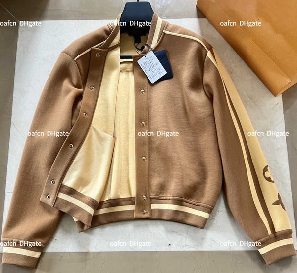 5a designer women's jacket women's coat lapel panel retro street sports bomber fit customized wool fabric, Black;brown
5a designer women's jacket women's coat lapel panel retro street sports bomber fit customized wool fabric, Black;brown